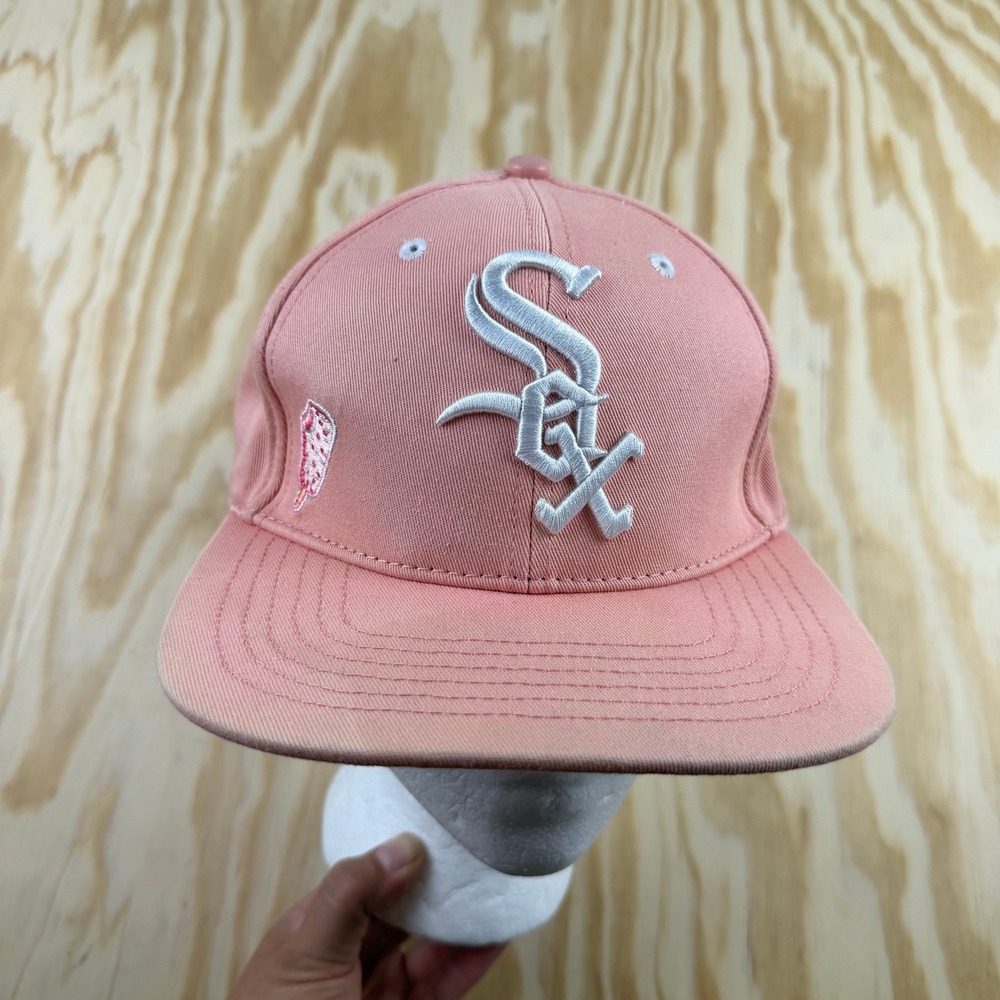 Pro Standard Chicago White Sox Pink Snapback Cooperstown Collection Ice Cream